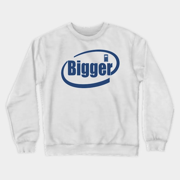 Bigger Inside Crewneck Sweatshirt by SimonBreeze